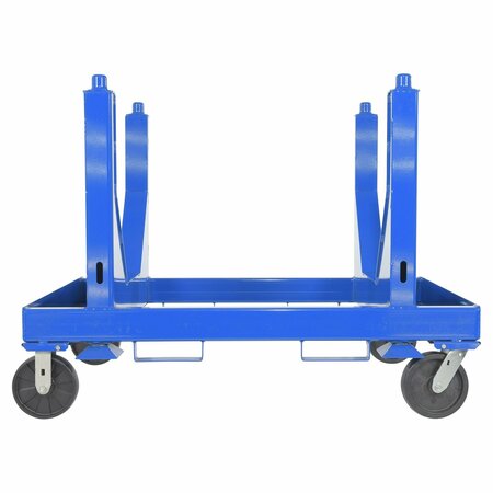 Vestil HD STACKABLE MATERIAL CART V-BOTTOM SPC-3654-VB